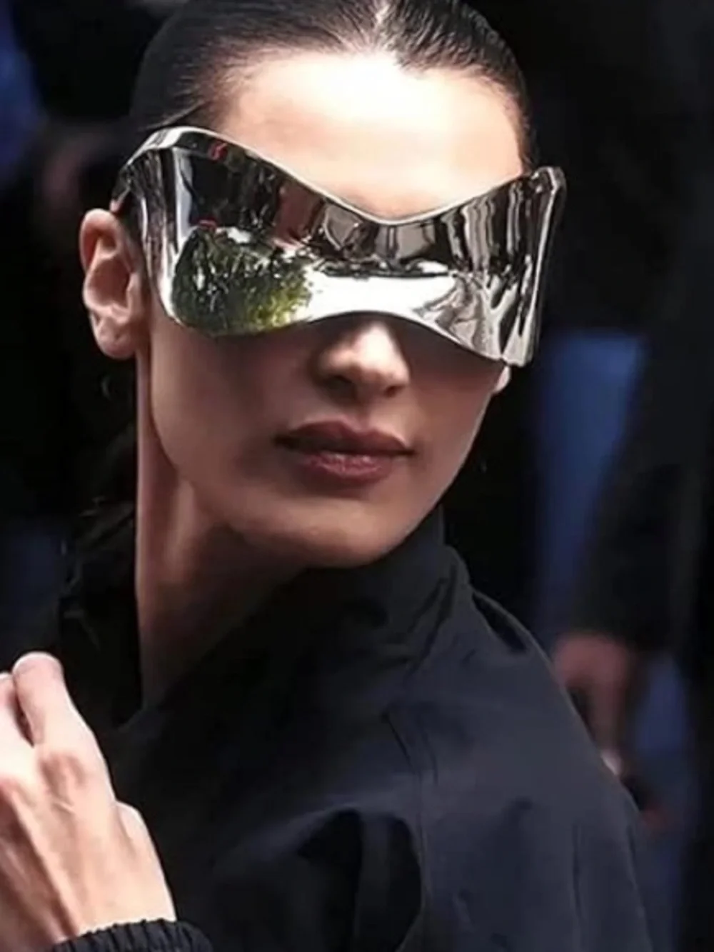 Oversized Futuristic Sunglasses